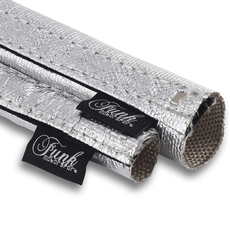 Silver Velcro Heat Sleeve