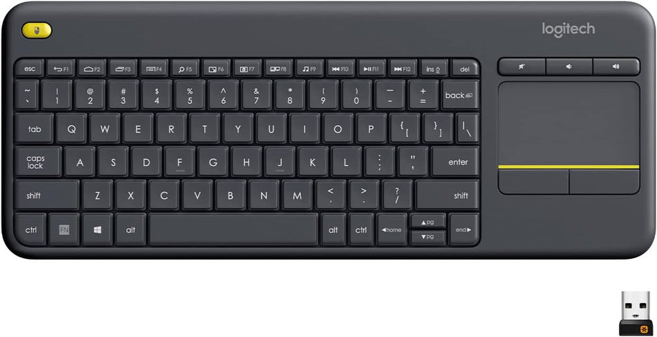 Full Size Wireless Keyboard and Touchpad