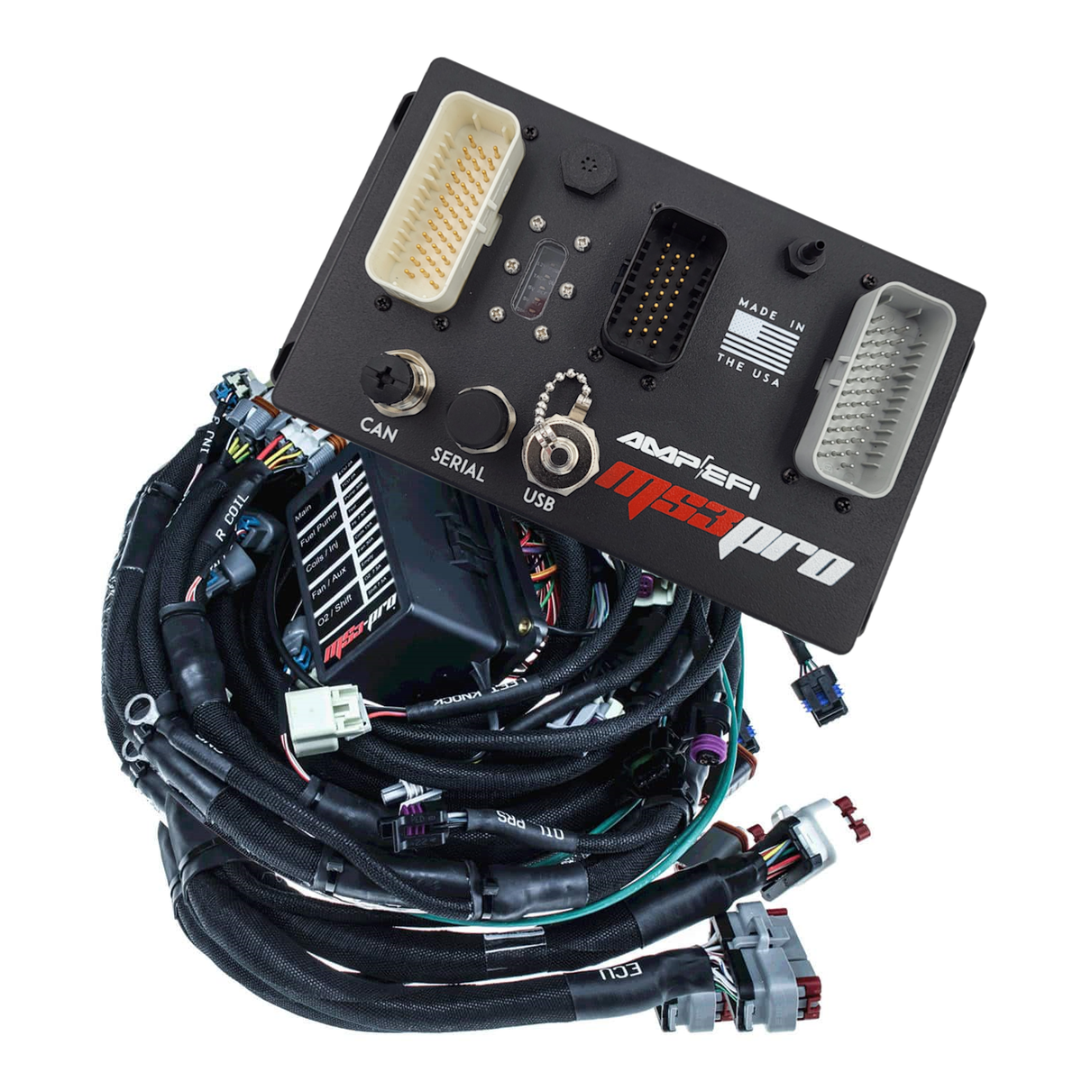 gear up max performance pre tuned ecu brixton 125 GM LS 24x PNP Harness & MS3Pro EVO+ Package – AMP